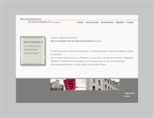 Tablet Screenshot of anwaelte-im-industriehaus.de